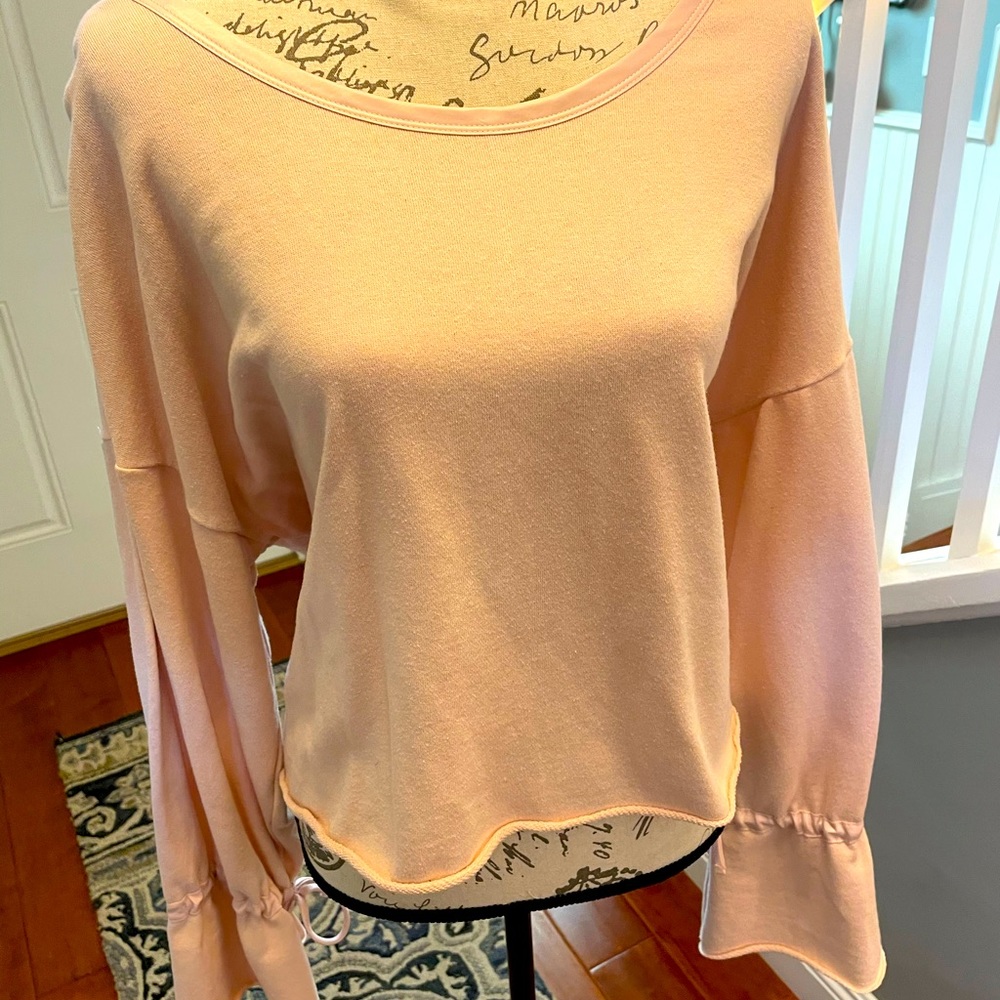 Soft, feminine, gorgeous sweatshirt!